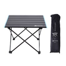 블루스퀘어 다용도 야외 피크닉 캠핑탁자 BLC A165, 블랙