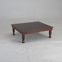 행자공예 잉꼬커피모던 느릅캡 교자상 90 x 75 x 10 cm