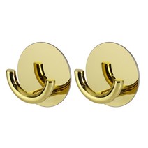 셀렉숀 럭셔리 스텐 부착식 벽걸이, 골드, 2개