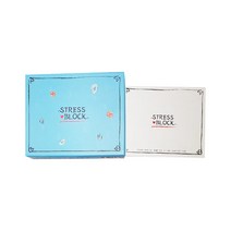 스트레스 블록 학습카드, 혼합색상