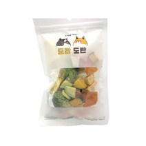 도란도란 반려동물 베지칩스 미니 동결건조 사료, 과일/야채, 1개, 20g