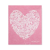 밀레마 모어조이 셀룰로오스 행주 웨딩하트, 1개