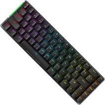 에이수스 ROG FALCHION BL US 청축 영문 유무선 68키 미니 게이밍 무선 키보드, 텐키리스, 90MP01Y2-BKUA00