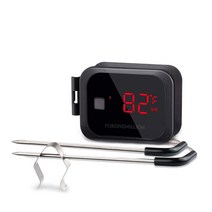 카스 방수 탐침 온도계 고기 스테이크 주방 식품 요리 심부 온도측정기 WPT-1, 1개