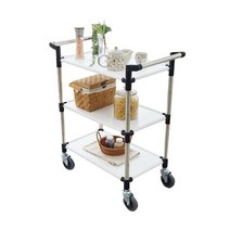 반디 스르륵 서빙카트 3단 소형, 세라믹 화이트, 1개