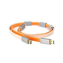 iFiaudio 전원분리형 Hi end USB 케이블 0.7m, 주황, Gemini3.0