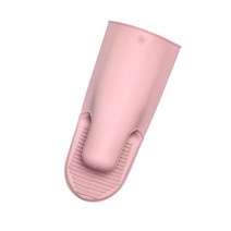 나이스킴 미끄럼방지 실리콘 단열장갑, 핑크, 1개
