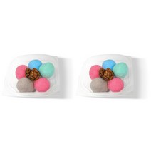 힐링타임 고양이 양모볼 5p + 동결건조 세트 NH-0357, 랜덤발송(양모볼), 2세트