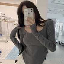 오늘의 베이직 절개 티셔츠