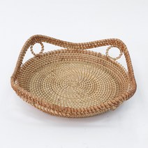 코니 라탄 트레이 대, 브라운, 1개