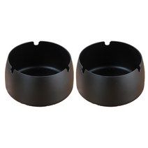 듀러블리 메탈 재떨이 L, 05 블랙, 2개