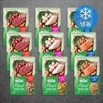 하림더리얼 밀 그레인프리 강아지화식 닭고기 60g x 3p + 소고기 60g x 3p + 연어 60g x 3p 세트, 1세트