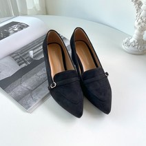 스틸레토 미들힐 버클 로퍼 5.5cm