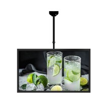 엘디 엘마운트 티비 모니터 천정형 천장설치 TV 브라켓 삼성 LG 호환 거치대 APL-440S