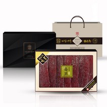 미소어육 소고기 육포 선물세트 + 쇼핑백, 1세트