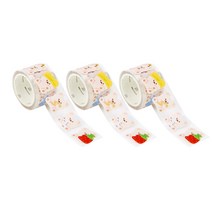 인디케이 굿나잇 베어 마스킹 테이프, 혼합색상, 3p