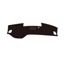Gaon 논슬립 마이크로벨벳 대시보드커버, 블랙, 현대 제네시스 G70 2017년 9월 (HUD 무 / 센터스피커 유), 현대