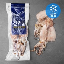 해맑은푸드 국내산 반건조 오징어 5미 (냉동), 800g, 1개