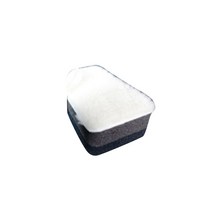 DentChoi Hand Pol 양모 스펀지 폴리싱 패드 HARD, 화이트 + 블랙, 1개