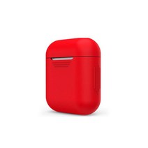 디씨네트워크 에어팟 1 / 2 세대 실리콘 케이스, 레드