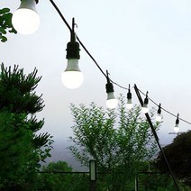 엘스토리몰 LED 스트링 라이트 줄조명 15m 30p, 블랙