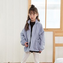 아동용 바론차이나 오버핏 바람막이 점퍼