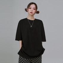 어썸어라운드 여성용 레이어드 반팔 티셔츠