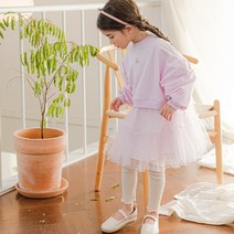 베베쥬 여아용 심플리 링클 레깅스