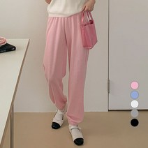 베러스윗 여성용 컬러 밴딩 조거팬츠