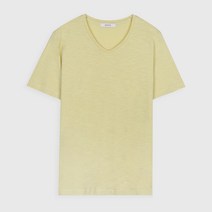 클라비스 여성용 슬럽 솔리드 반팔 티셔츠