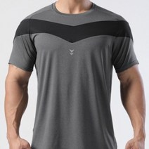 민성컴퍼니 남성용 피트니스 경량 반팔 티셔츠