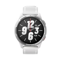 [쿠팡수입] 샤오미 46.5mm 액티브 스마트워치 S1 3.63cm GPS, 문 화이트