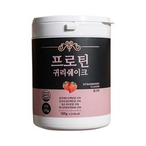 논앤밭위드 프로틴 귀리쉐이크 딸기맛, 1개, 300g