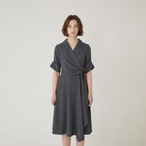 올리비아로렌 블루종 포인트 셔링 원피스 VOCOAYM4131