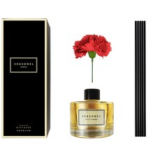 시즈넬 플라워 디퓨저 카네이션 레드 200ml, 자스민