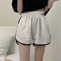 레몬소울 여성용 밴딩에 트임이 라인 배색 반바지