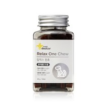 마이펫닥터 릴렉스 원츄 강아지 분리불안 영양제 80g, 치즈맛, 1개, 안정보조