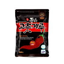 좋은고춧가루 김치 깍두기양념용 국산 고춧가루, 500g, 1개