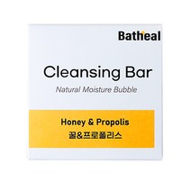 바쓰힐 꿀 앤 프로폴리스 클렌징 바, 1개, 100g