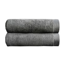 타월리스트 바스타월 450g 30수 코마사, 딥그레이, 2개