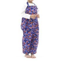 플리에 멜빵형 놀이복, 파랑밀리터리