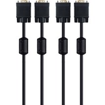 애니포트 RGB 고급형 모니터 케이블 블랙 LD-RGB030MM, 2개, 3m