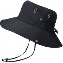 큐브라운드 등산 낚시 모자, 블랙
