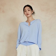 클라비스 여성용 워셔블 베이직 가디건