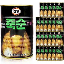 진양 죽순통조림, 400g, 24개