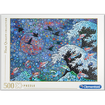 코리아보드게임즈 춤추는 별빛 퍼즐 C35074, 혼합색상, 500피스