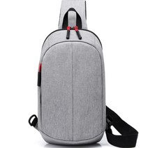 위더홈 캐주얼 캡슐 레저 슬링백, 그레이