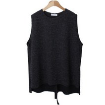 여성용 슈히게 뒷트임 리본 민소매 나시 cpns686k27