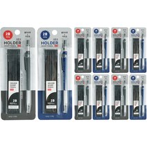 핑크풋 3000 홀더 샤프 2종 x 5p 세트, 2mm, 1세트
