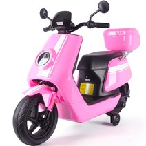 씨투엠뉴 아동용 니우 전동 오토바이, 핑크